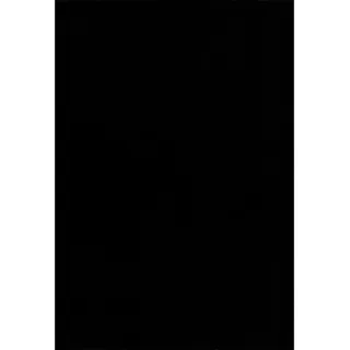 Läufer , Schwarz , Textil , Uni , rechteckig , 80x200 cm , Oeko-Tex® Standard 100 , pflegeleicht , Teppiche und Böden, Teppiche, Teppichläufer, Läufer