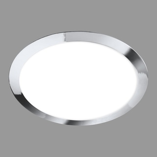 BRILONER – Deckenlampe für das Bad, Deckenleuchte mit neutralweißer Lichtfarbe, LED Lampe, Badezimmerlampe, Badlampe, IP44 Spritzwasserschutz, 310x65 mm, Chrom