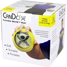 CanDo Gewichtsball - Trainingsball, gelb, 1 kg