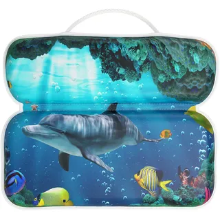 Sanilo »Badewannenkissen Delphin« bequem, rutschfest, kräftige Farben, mit 7 starken Saugnäpfen,