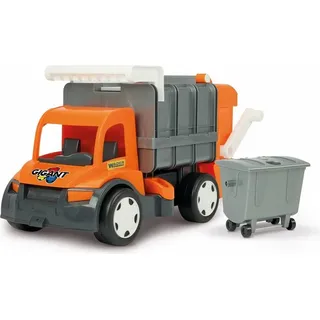 GIGANT Truck Müllwagen orange- silber