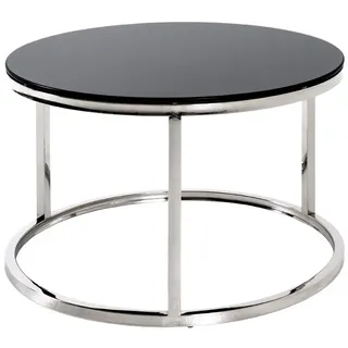 Haku-Möbel HAKU Möbel Beistelltisch Glas schwarz