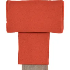 DOMO collection Kopfstütze »Kea einfach über die Rückenlehne zu legen«, in vielen Farben erhältlich, orange