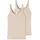 Trägertop Beige 38