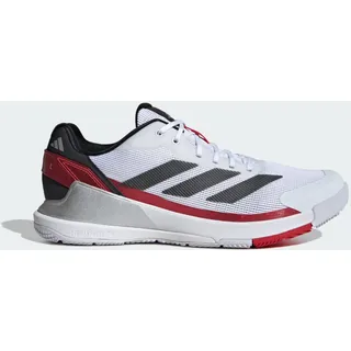 adidas Herren Crazyquick Lightstrike Padel Shoes, Cloud White/Core Black/Lucid Red, 38 EU