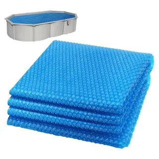 VOUNOT Pool Solarabdeckplane Blau 800x400 cm