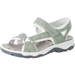 Rieker Damen - Sandalen & Flip Flops 68879-52 grün / 52 Gr.40