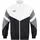Freizeitjacke schwarz/weiß/steingrau 3XL