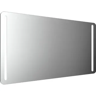 EMCO MI 290 LED-Lichtspiegel mit abgerundeten Ecken und zwei Lichtstreifen links und rechts, Memory-Funktion, Heizfolie, Höhe 800mm, 449829022, Ausführung: Breite: 1600mm