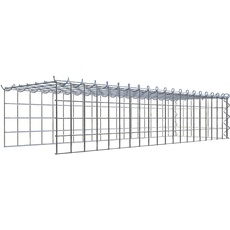 Bild Gabione, silbergrau, Maschenweite 5 5 cm