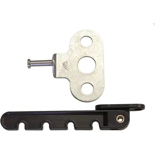 Roto Original Dreh-Kipp Begrenzer mit Winkel, graubraun