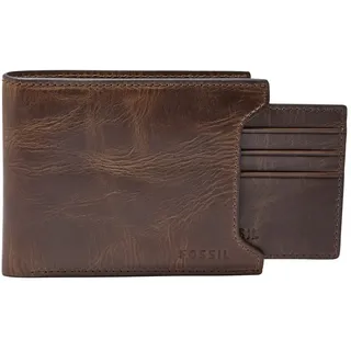 Fossil Derrick Sliding 2-in-1 Geldbörse dark brown