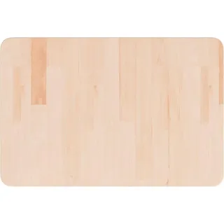 vidaXL Waschtischplatte 60x40x1,5 cm Massivholz Unbehandelt - Braun