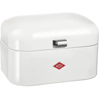 Wesco Single Grandy Brotkasten Stahlblech Weiß