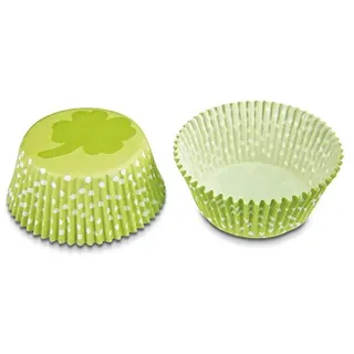 Staedtler Städter Papier-Backförmchen Kleeblatt ø 5/7 cm/Höhe 3 cm Grün Maxi 50 Stück