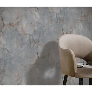 Vliestapete ERISMANN "PVC-freie Vliestapete VENORA", grau (grau2), B:0,53m H:0,09m L:10,05m, Vlies, Tapeten, Vliestapete, Phthalate frei