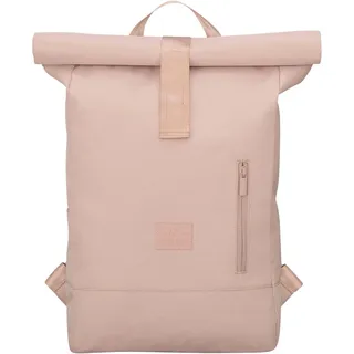 Johnny Urban Rucksack Damen & Herren Rosa - Robin Medium - Rolltop Mit Laptopfach für Uni Business Fahrrad - 15L - Nachhaltig - Wasserabweisend