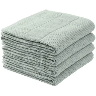 SCHIESSER Turin Handtuch 50 x 100 cm blau