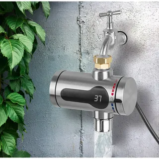 MAXXMEE Edelstahl-Durchlauferhitzer Kompakt 3600 W