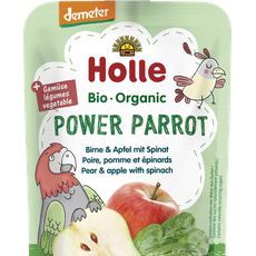 Bild Bio Power Parrot Pouchy Birne+Apfel mit Apfel & Spinat 100 g