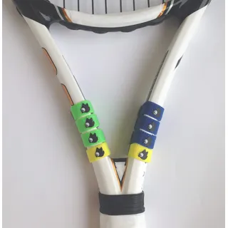 izzers Tennis-Punktezähler, Markieren & Sehen einfach, 2er-Pack, blau/grün/gelb