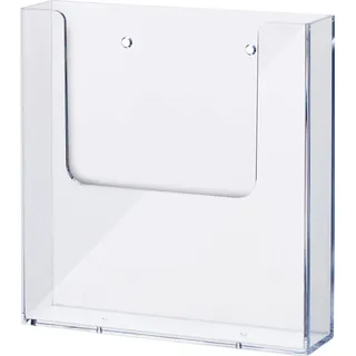helit H2350102 - Wandprospekthalter, „the help wall“, 1 x DIN A5 hoch, transparent