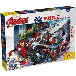 Puzzle dwustronne 108 Marvel Avengers