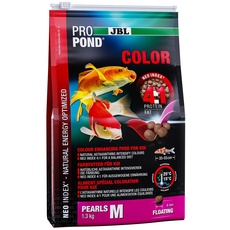 Bild Farbfutter für Koi, Schwimmende Futterperlen, Spezialfutter, ProPond Color, Größe M, 1,3 kg