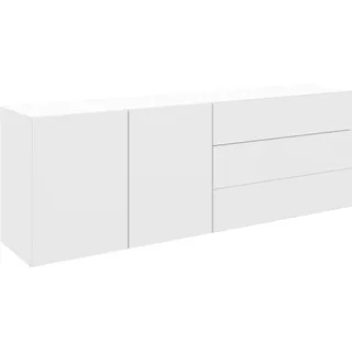 borchardt Möbel Sophia Hängeschrank 152 cm Weiß Holzwerkstoff