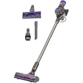 Dyson V8 Origin Beutel- und kabelloser Handstaubsauger (inkl. Elektrobürste mit Direktantrieb, Kombi-Zubehördüse, inkl. Nickel-Kobalt-Aluminium-Akku, Wandhalterung und Ladestation)