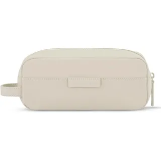 Kapten & Son Bergen Accessory Case Sandstone 1L | Kosmetiktasche Klein Damen & Herren Beige | Ideal als Reise- & Kabeltasche Organizer | Federmäppchen, Etui & Schminktasche