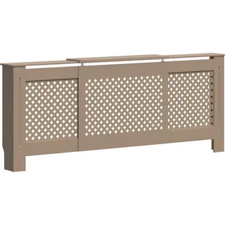 vidaXL MDF Heizkörperverkleidung 205 cm