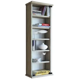VCM Loposa Wandregal 31 x 18 x 92 cm Braun