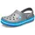 Crocband Sommerschuh, Gartenschuh, Poolslides, mit farbiger Laufsohle Crocs grau-blau