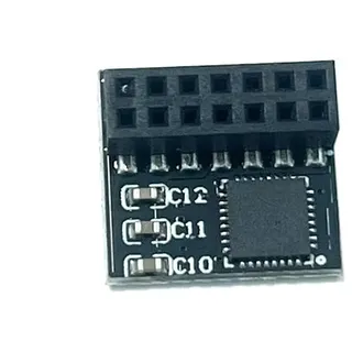 TPM 2.0 SPI 14pin SLB9670 Sicherheitsmodul für ASUS Prime B560 / B560M | B650E / B760M MAX Gaming WiFi, ProArt B660 / B760 -Creator D4, ROG Mainboard Security Module GC-TPM 2.0