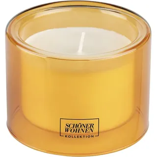 Schöner Wohnen Duftkerze M Vanilla im Glas Orange Ø 9,5 cm x 7 cm