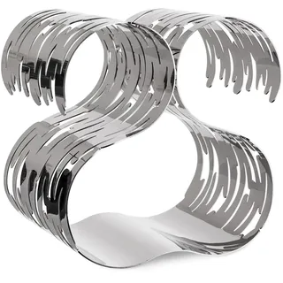 Alessi BM03 Barkcellar Flaschenregal - Edelstahl 18/10 glänzend poliert.