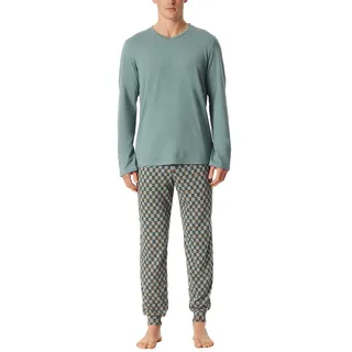 SCHIESSER Herren Schlafanzug lang mit Bündchen - Nightwear Set
