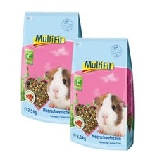 MultiFit Nagerfutter für Meerschweinchen 2x2,5 kg