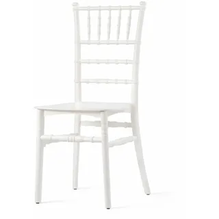 Essentials Stapelstuhl Tiffany 41 x 43 x 92 cm weiß 1 St.