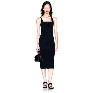 Armani Exchange Bodycon-Kleid Schwarz L