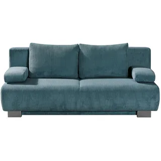 XXXL SCHLAFSOFA Türkis - 196x89x94 cm