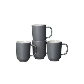 FliRt by R&B Kaffeetassen JASPER grau 0,28 l, 4 St.