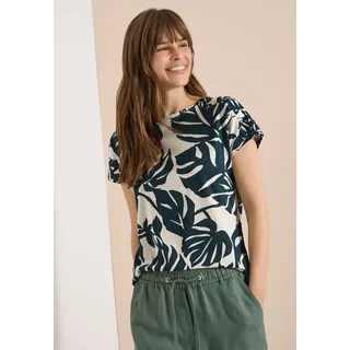 Cecil Kurzarmshirt Palm Breeze Grün L