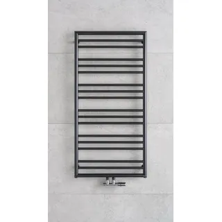 Rohrförmige Badezimmerarmatur PMH Sorano FRAME SNF4 600X1210MM ANTHRAZIT L SNF4