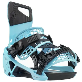 Nidecker Supermatic Escapecyan Snowboardbindungen - S