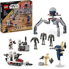 Bild Star Wars Clone Trooper & Battle Droid Battle Pack 75372