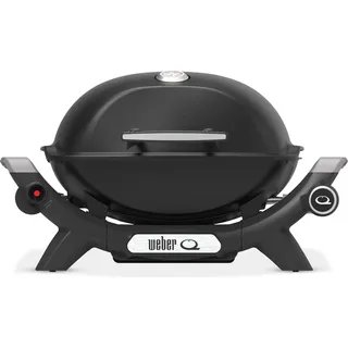 Weber Q 1100N, 2930 W, Grill, Flüssiggas (LPG), 1 Zone(n), Edelstahl-Brennersystem, 316 °C - Schwarz, Grau
