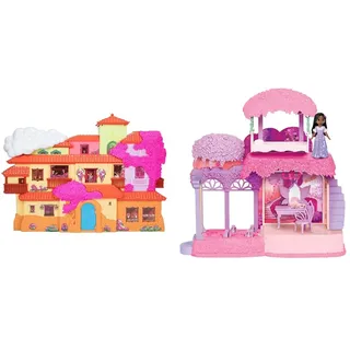 Disney Encanto Madrigal House 219384-1SOC, bunt & 219364 Isabela's Garden Room Encanto Puppen-Geschenk-Set