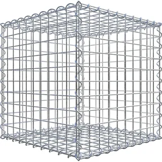 Gabiona Gabionenkorb 50 cm x 50 cm x 50 cm Maschenw 5 cm x 5 cm